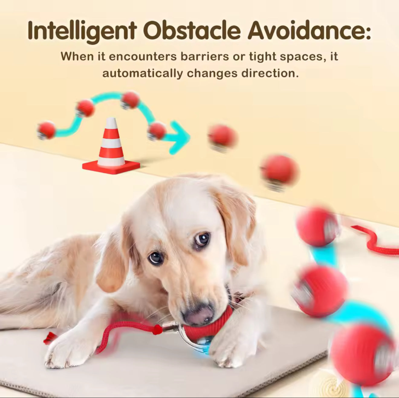 Pet Electronic Ball