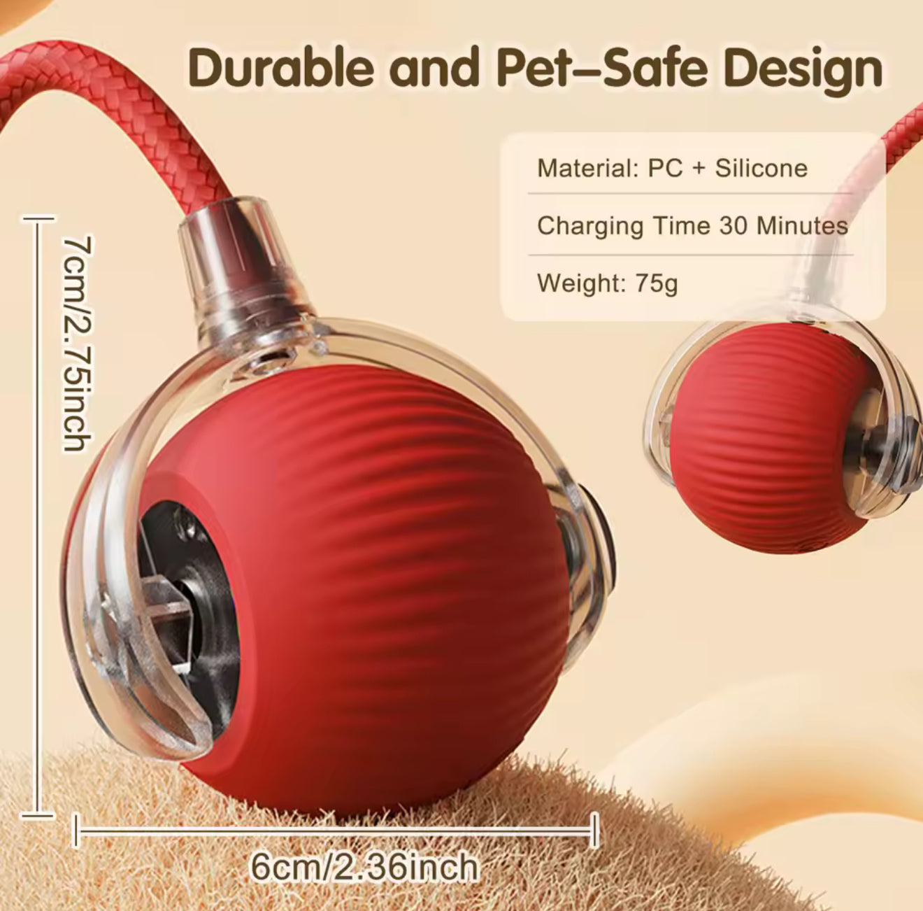 Pet Electronic Ball